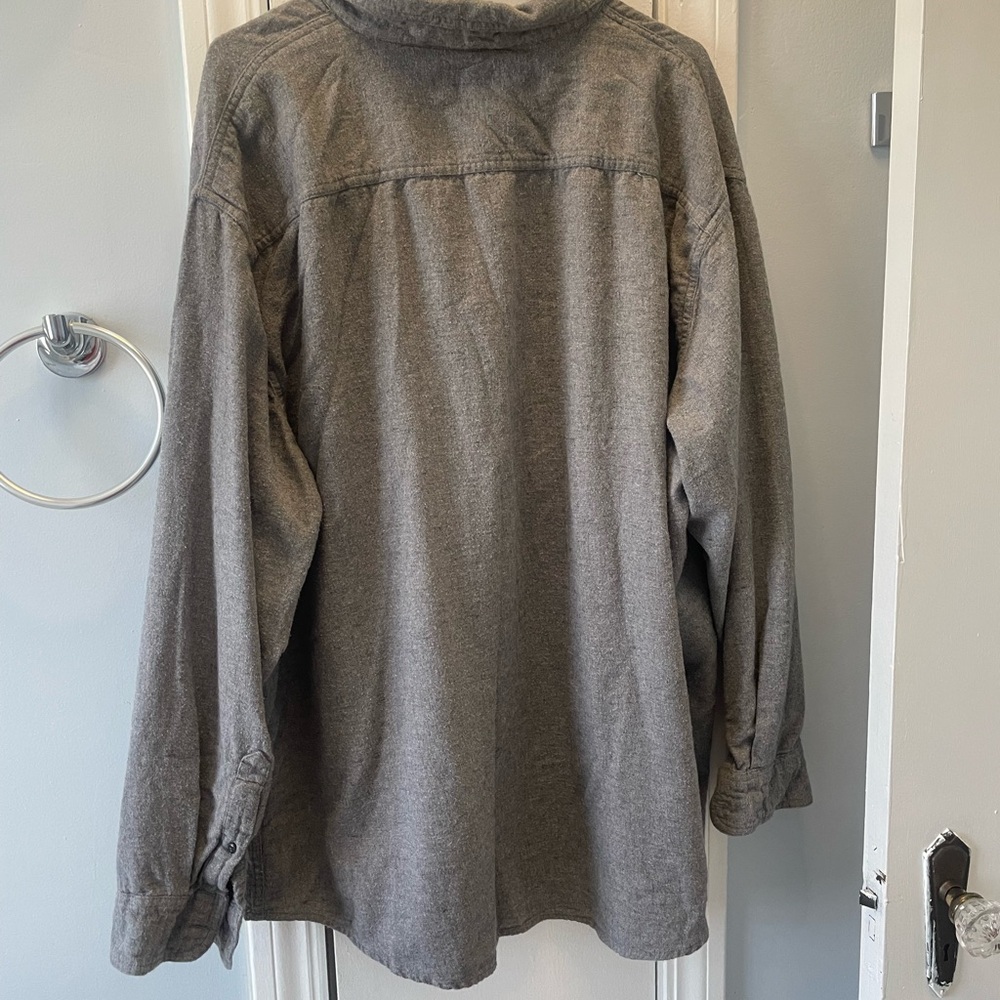 Sonoma Button Down Gray Shirt - Picture 2 of 4